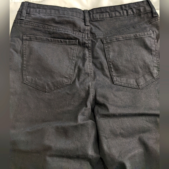 Stitch Star Women's High Rise Flare Leg Jeans - Picture 7 of 11